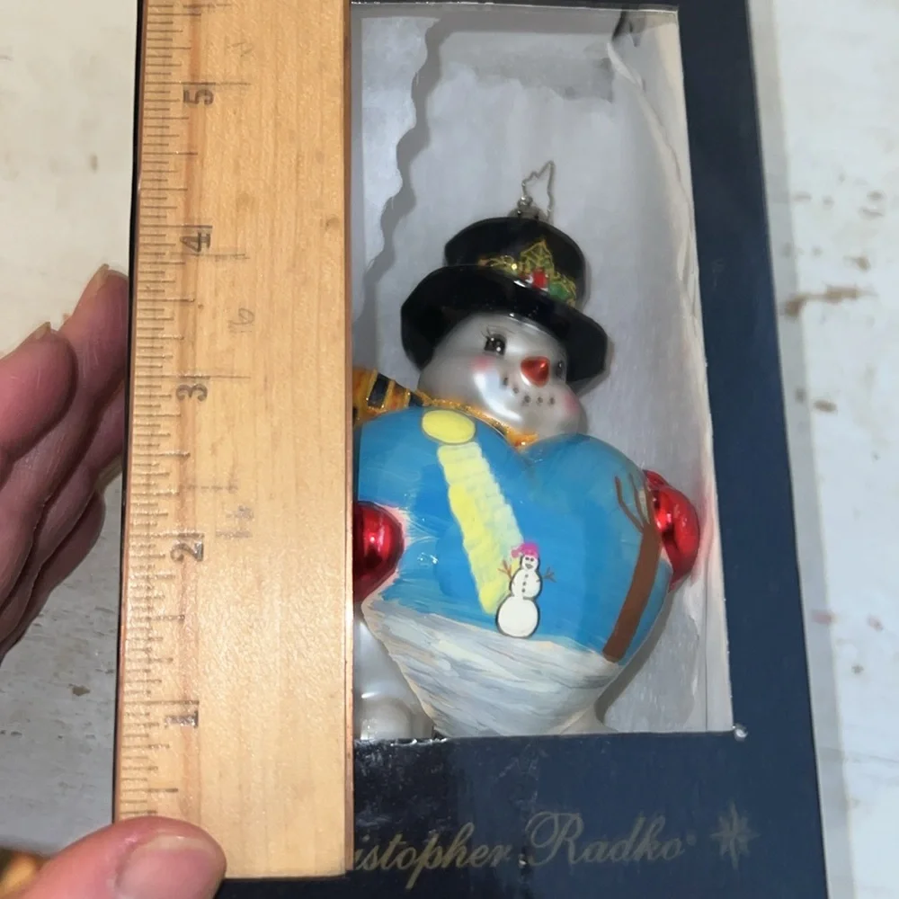 Christopher Radko ornament excellent